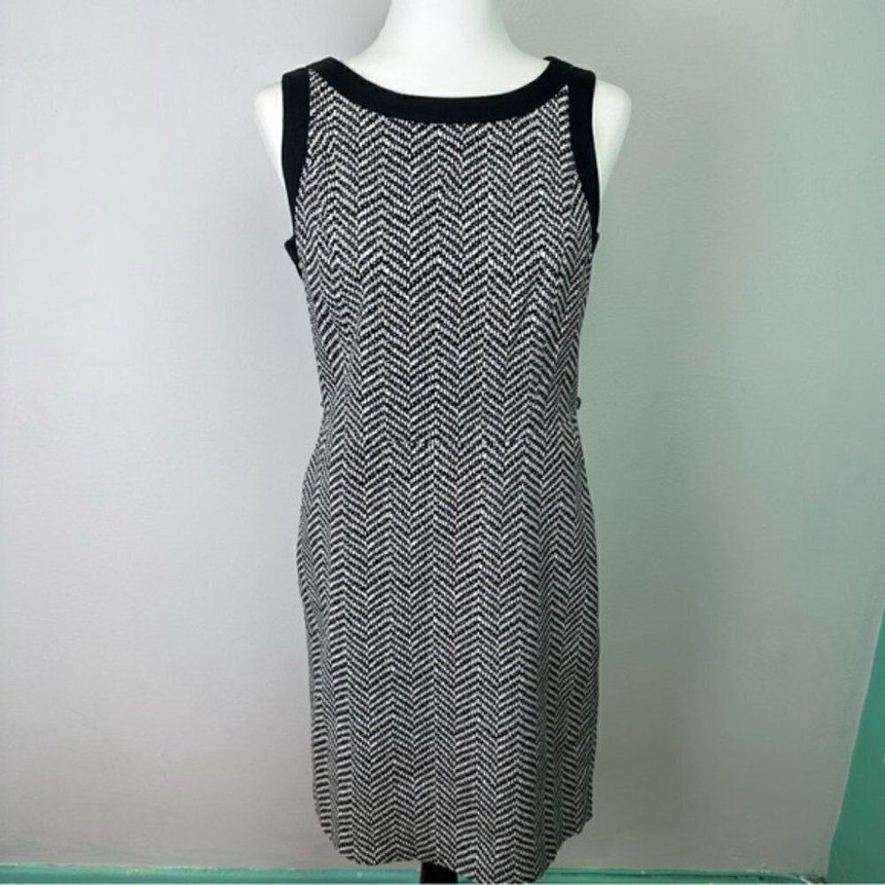 Tommy Hilfiger Chevron Sleeveless Mini Dress Size 6